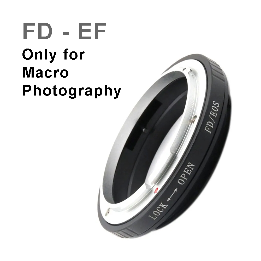 Macro Extension Tube - FD-EF لعدسة Canon FD / FL