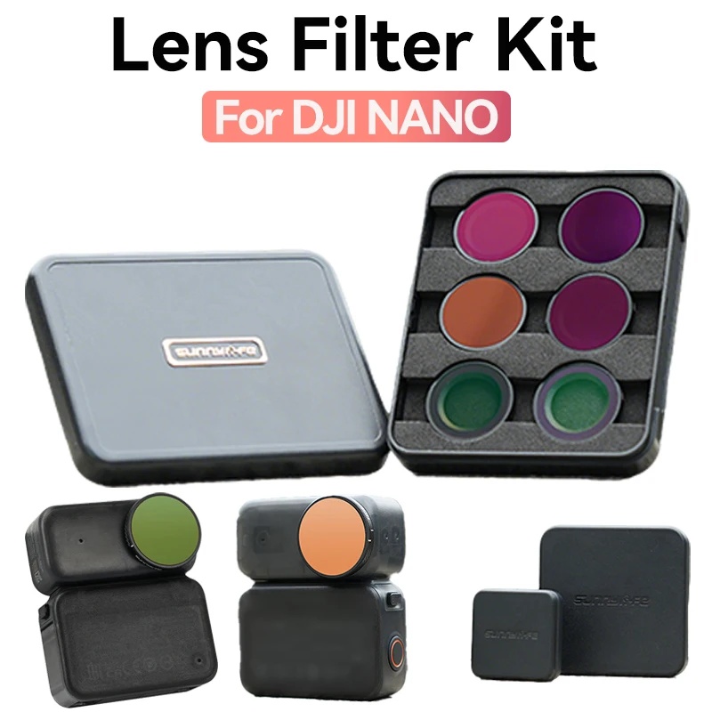 Nd Filter Set - مجموعة فلاتر عدسات DJI OSMO Nano