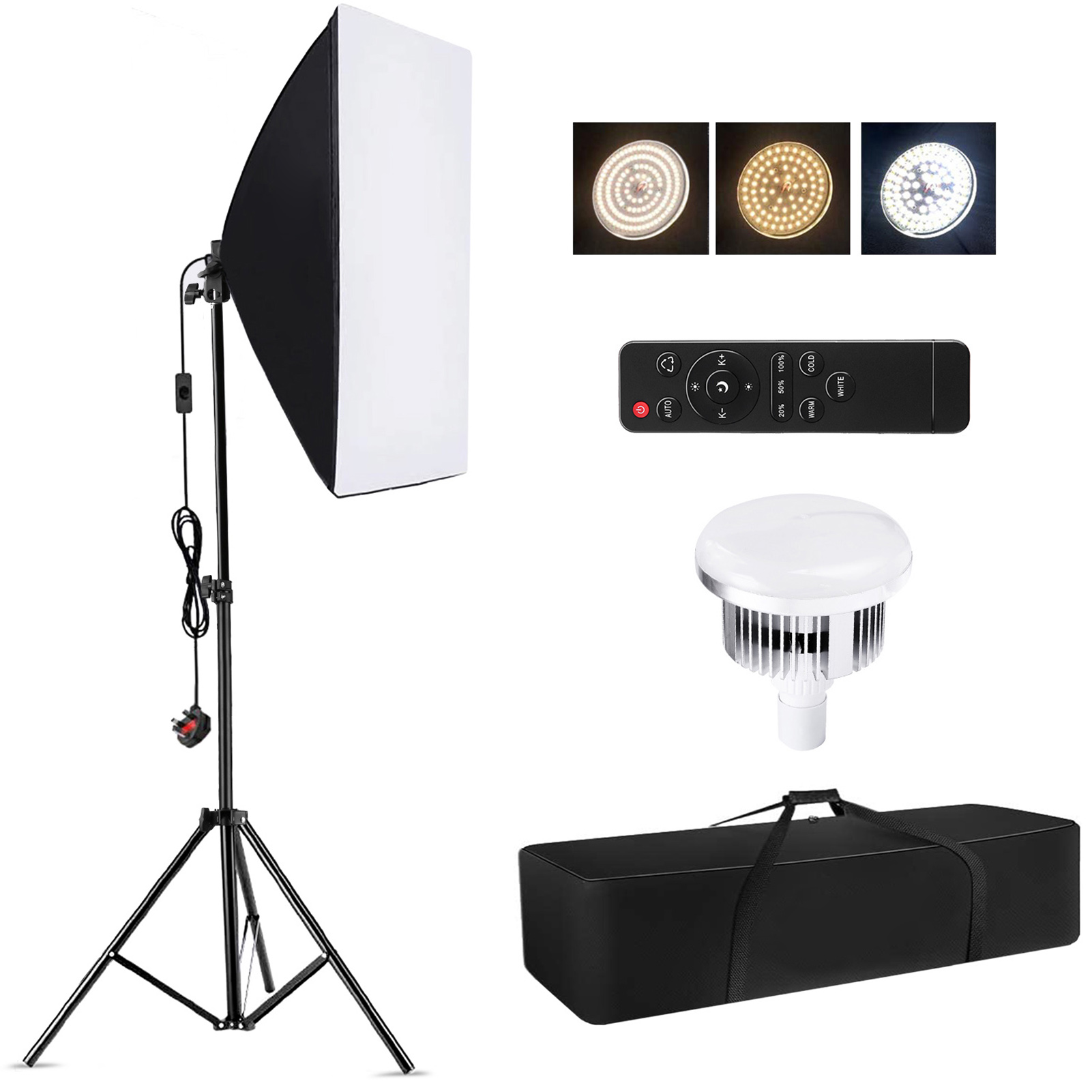 Photography Kit Pro - طقم إضاءة استوديو التصوير من كامونوم