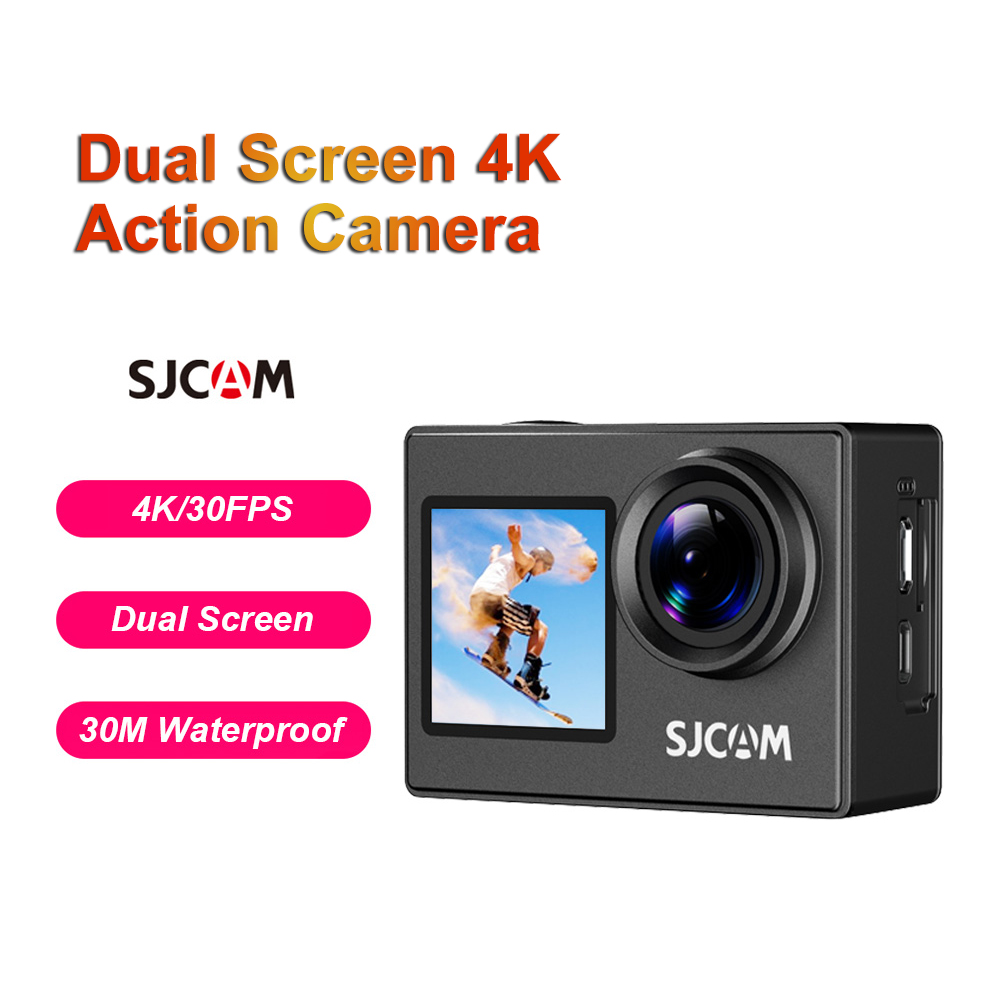 Photography Unit - كاميرا أكشن SJ4000 بشاشة مزدوجة ودقة