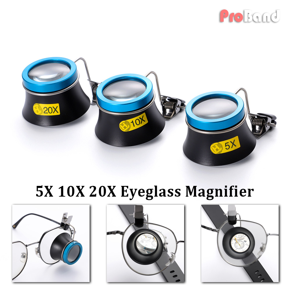 Eye Piece Magnifier - عدسة تكبير قابلة للتثبيت على النظارات