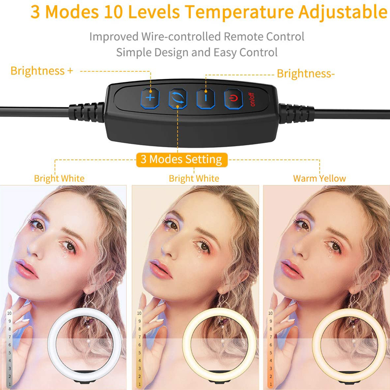 إضاءة حلقية للسيلفي بحجم 16/26 - مراجعة Photography Kit Pro وسعره