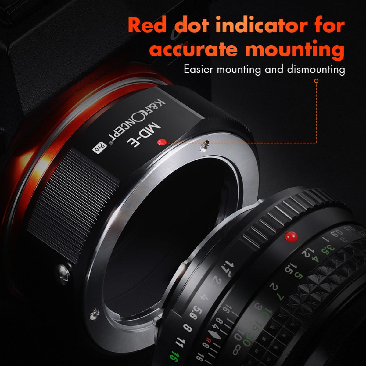 محول تركيب عدسات K&F CONCEPT M - مراجعة Macro Extension Tube وسعره