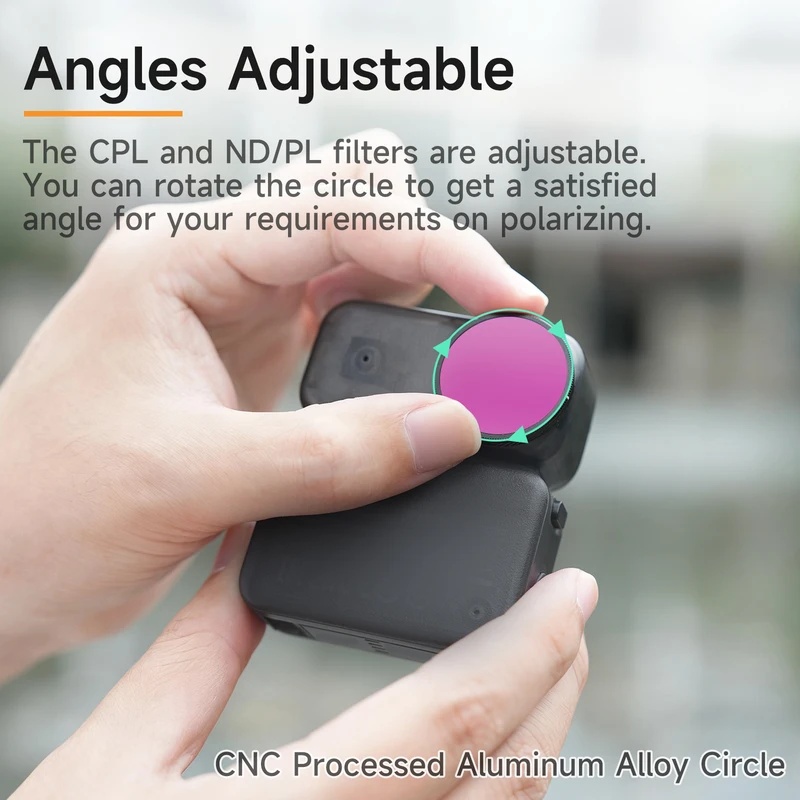 مجموعة فلاتر عدسات DJI OSMO Na - مراجعة Nd Filter Set وسعره