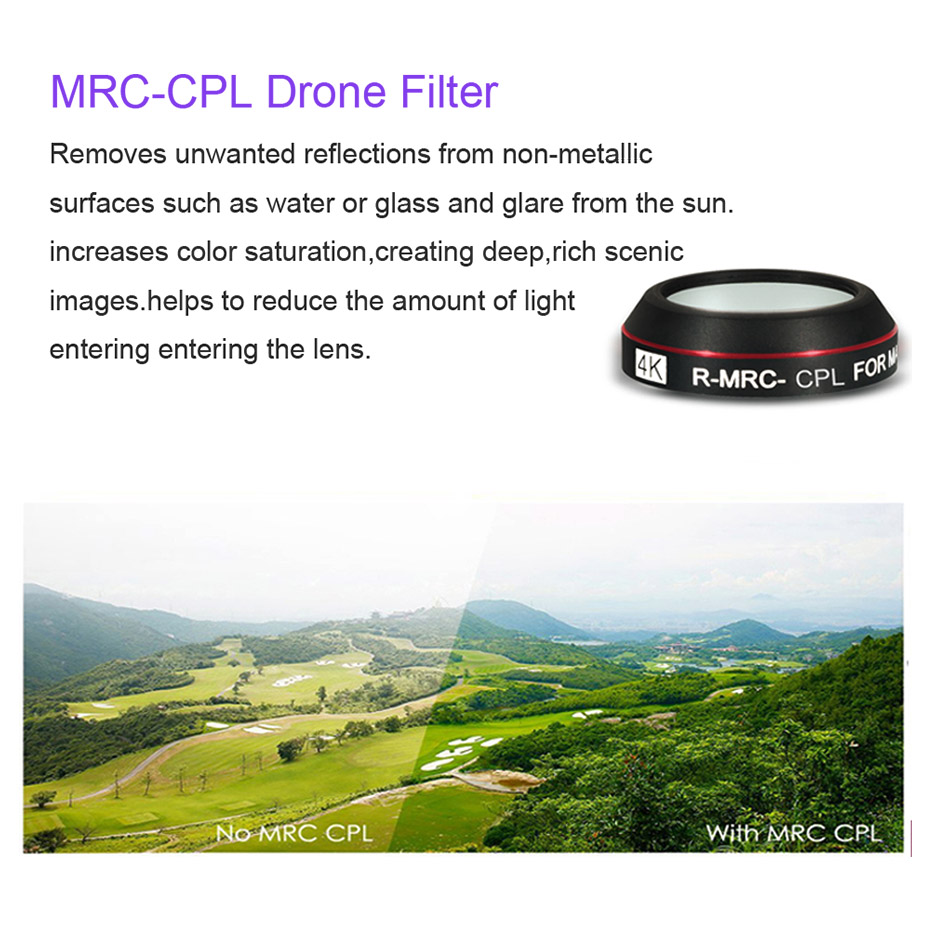 بدون طيار تصفية ل DJI Mavic بر - مراجعة Nd Filter Set وسعره