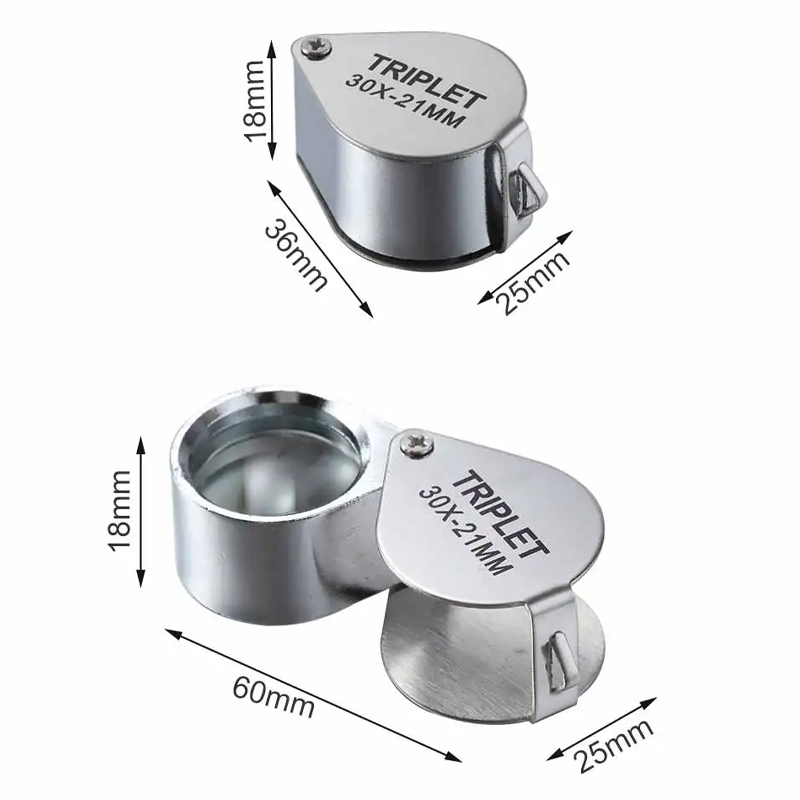 10-30X جيب العدسة المكبر مجوهر - مراجعة Eye Piece Magnifier وسعره