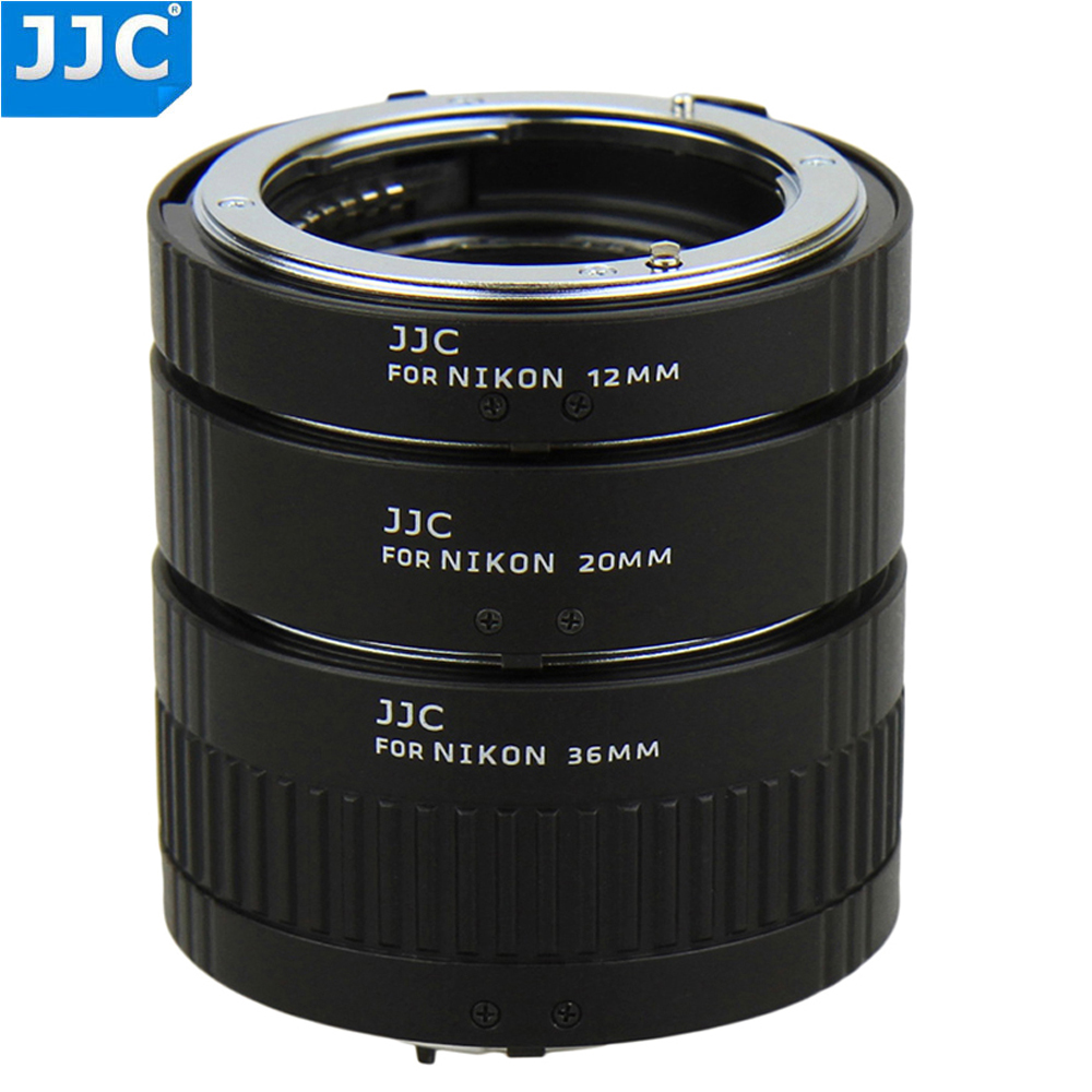 JJC التلقائي تمديد عدسة محول ، - مراجعة Macro Extension Tube وسعره