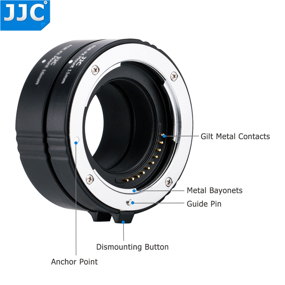 JJC التلقائي تمديد عدسة محول ، - مراجعة Macro Extension Tube وسعره