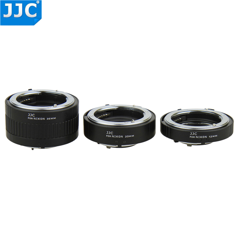 JJC التلقائي تمديد عدسة محول ، - مراجعة Macro Extension Tube وسعره