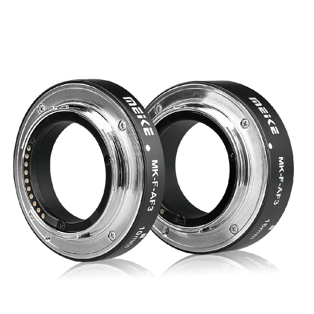 Meike المعادن التركيز التلقائي - مراجعة Macro Extension Tube وسعره
