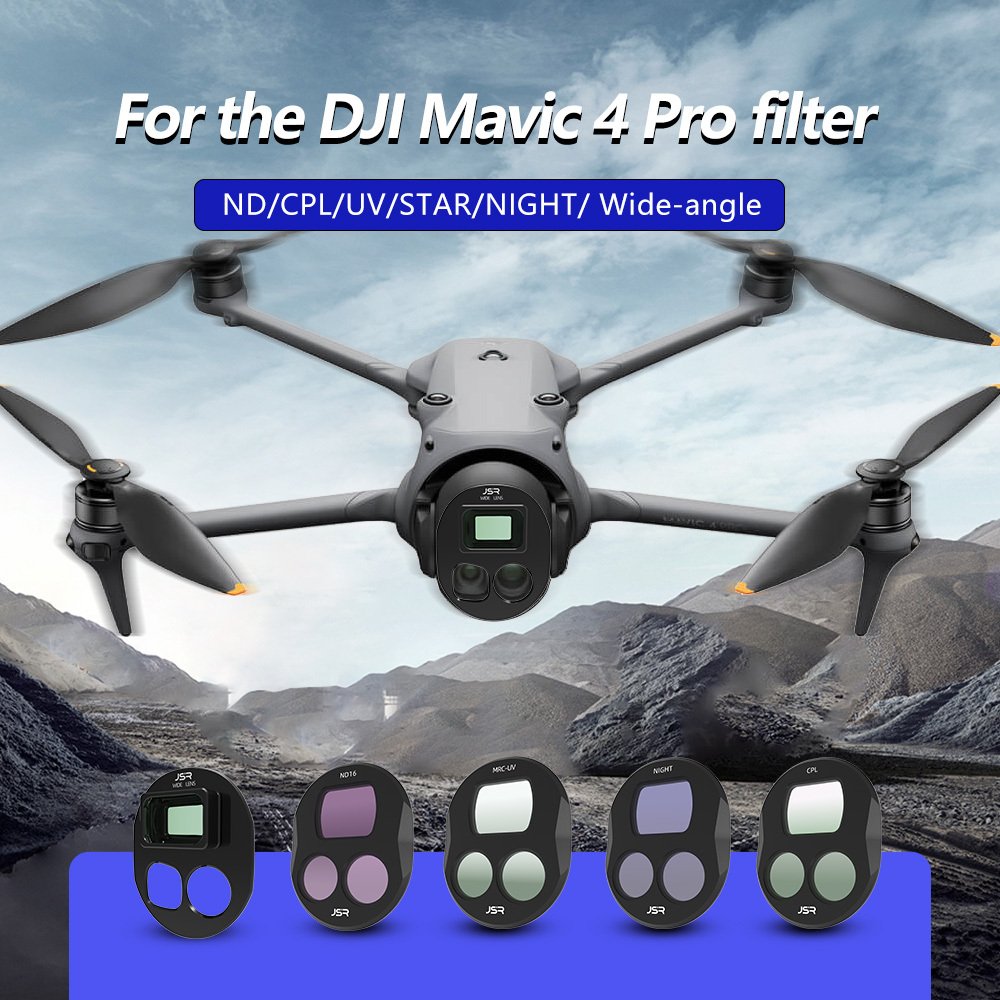 ل DJI Mavic 4 برو واسعة الزاوي - مراجعة Nd Filter Set وسعره