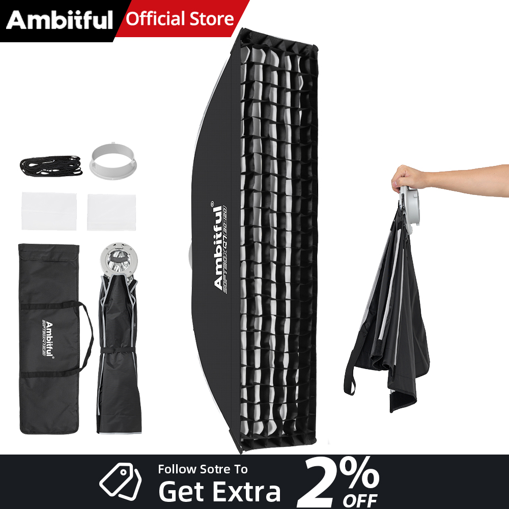 صندوق إضاءة مربع AMBITFUL Q7-I - مراجعة Photography Kit Pro وسعره