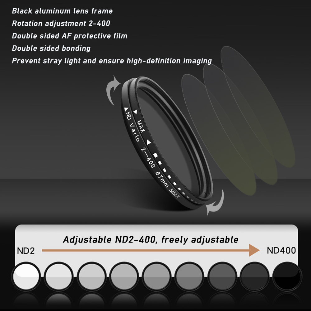 67 مللي متر كليب على ND2-400 ا - مراجعة Nd Filter Set وسعره