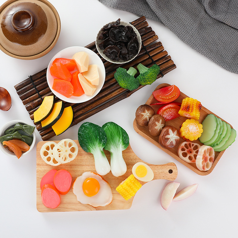 1 قطعة نموذج مكون هوتبوت وهمية - مراجعة Photography Food وسعره
